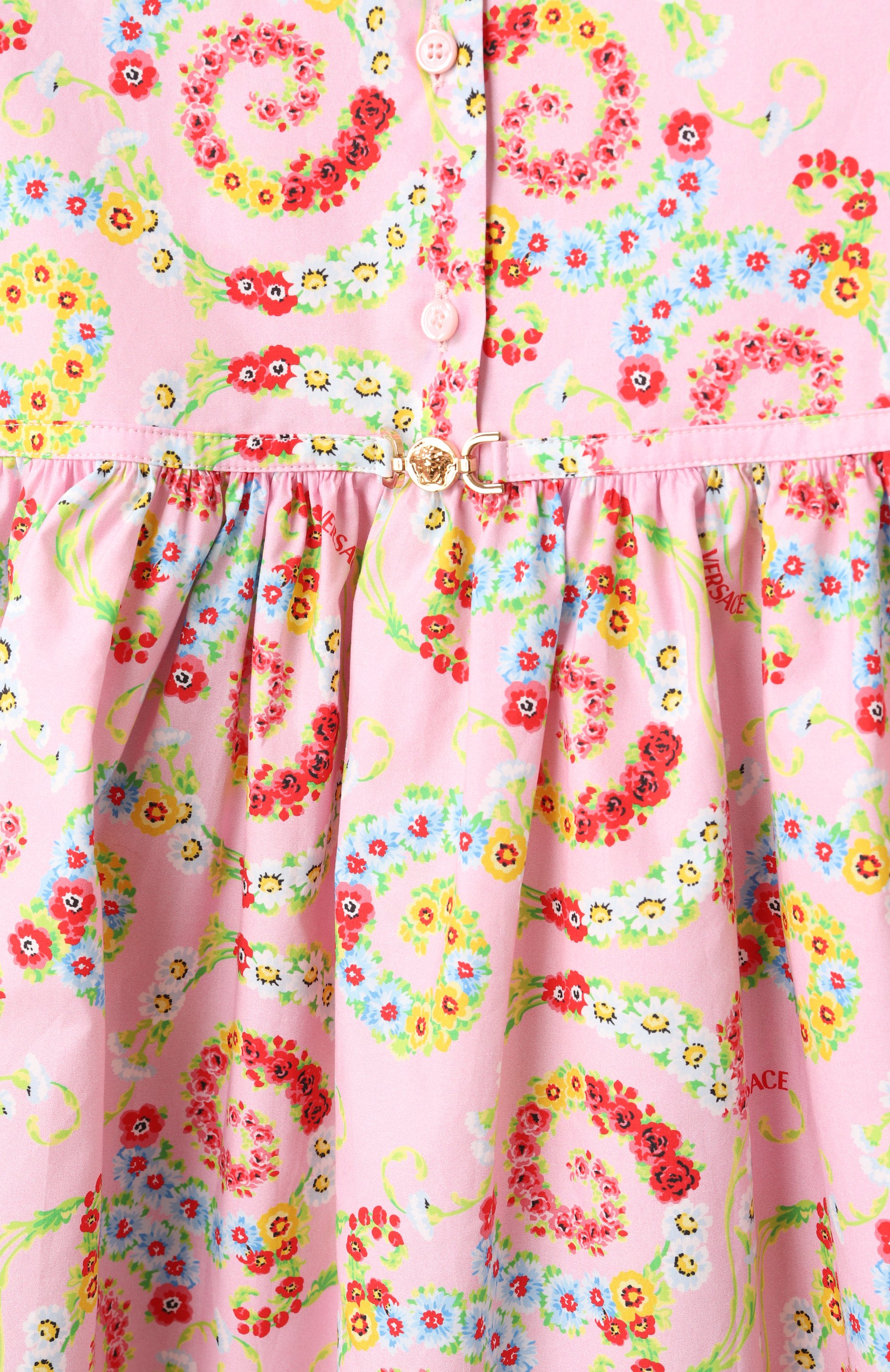 Хлопковое платье VERSACE, арт. 1018604/1A13110, фото 3