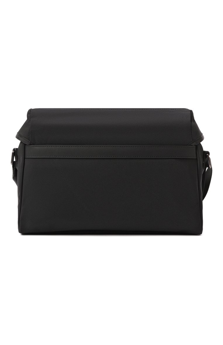 Мужская сумка DSQUARED2 черно�го цвета, арт. PTM0021/16806815 | Фото 6 (Размер: medium; Материал: Текстиль; Ремень/цепочка: На ремешке)