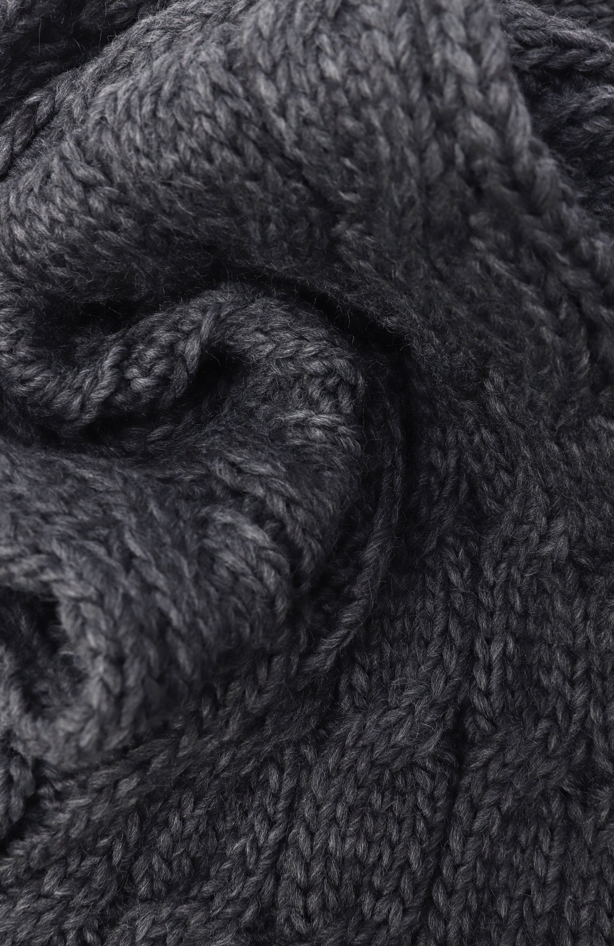 Шарф COCCINELLE серого цвета по цене 13650 руб., арт. E7 TRV 31 01 01, фото 3 Шарф COCCINELLE, арт. E7 TRV 31 01 01, фото 3