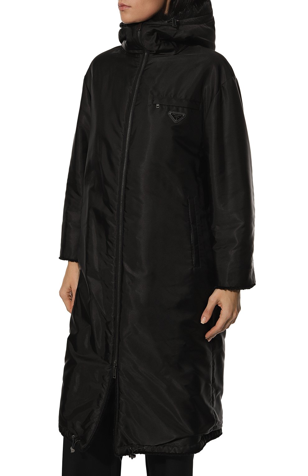 Двусторонняя парка PRADA черного цвета по цене 1050000 руб., арт. 56983M-1YDY-F0806, фото 3 Двусторонняя парка PRADA, арт. 56983M-1YDY-F0806, фото 3