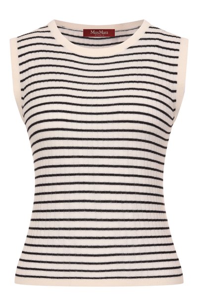 Женский топ из шелка и шерсти  MAX MARA STUDIO, арт. VALERIA