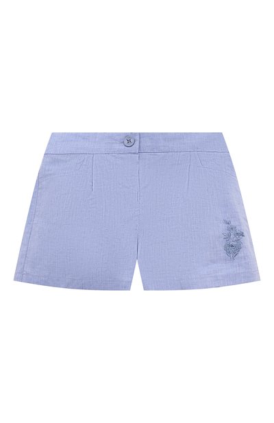 Шорты из хлопка и льна ETRO, арт. GU6029.