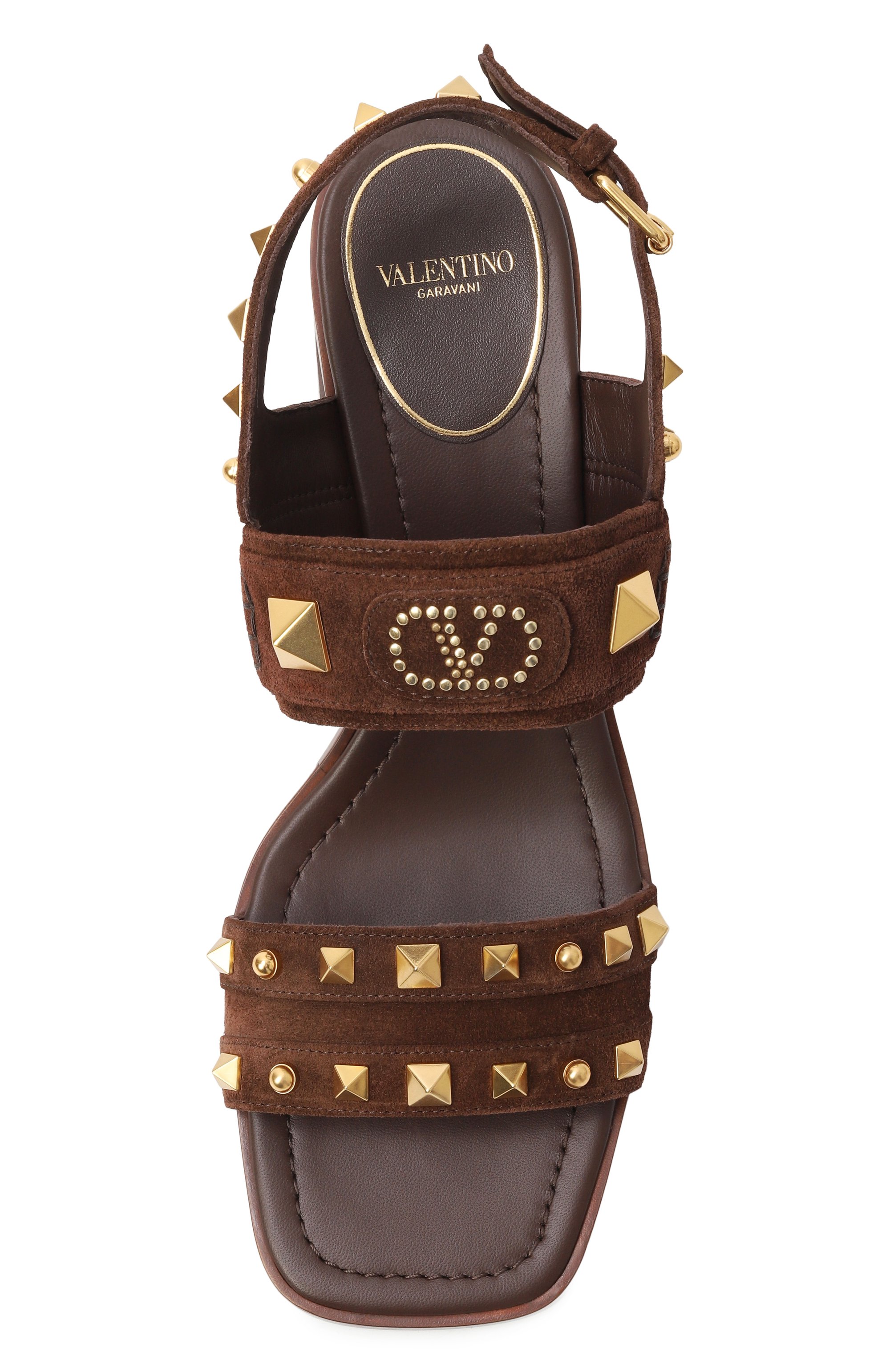 Замшевые босоножки plaster caster VALENTINO, арт. 6W2S0LQ7/KIE, фото 6