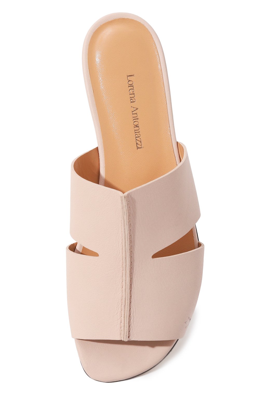 Кожаные шлепанцы LORENA ANTONIAZZI, арт. P24207SC17D/9884, фото 6