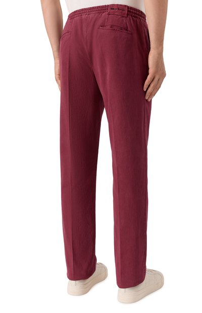 Брюки из лиоцелла и хлопка KITON, арт. UPLACRK0106H16, фото 4