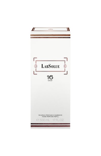Рефил для диффузора 16 oud (500ml) LABSOLUE бесцветного цвета по цене 25770 руб., арт. 8011530970918, фото 2 Рефил для диффузора 16 oud (500ml) LABSOLUE, арт. 8011530970918, фото 2