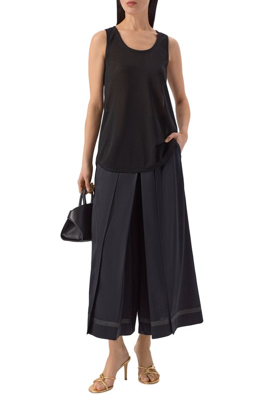 Майка из вискозы Freeage S26.TP104.7000.900 Чёрный  S26.TP104.7000.900 Фото 2