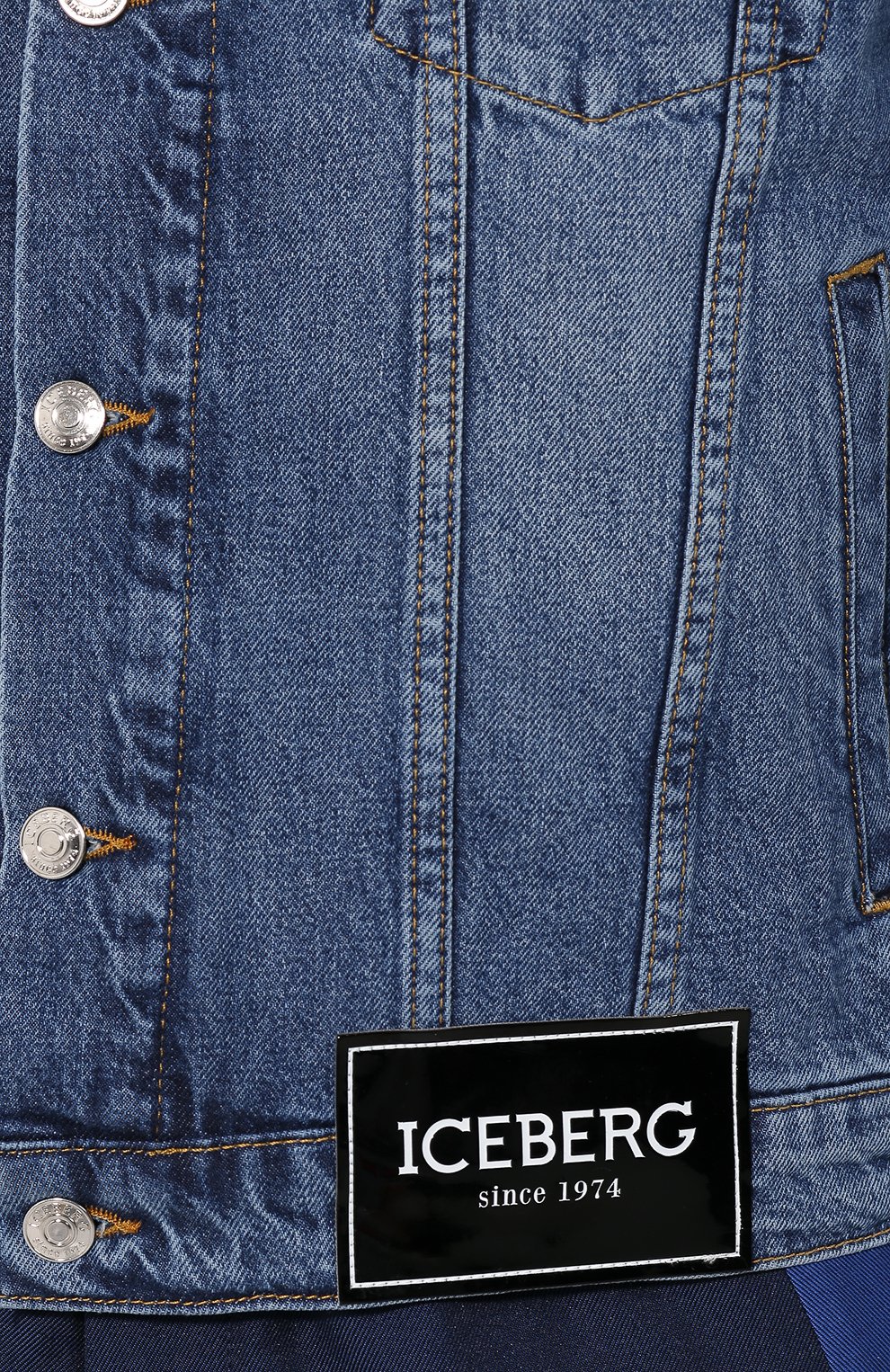 Джинсовая куртка ICEBERG, арт. 20E I1P0/0010/6001, фото 5