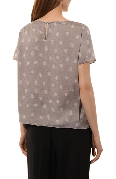 Шелковый топ EMPORIO ARMANI, арт. EW000692/TE10522, фото 4