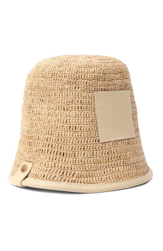 Панама из рафии Jacquemus 245AC642-3060 Бежевый 245AC642-3060