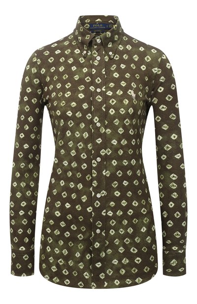 Женская хлопковая рубашка POLO RALPH LAUREN, арт. 211856690