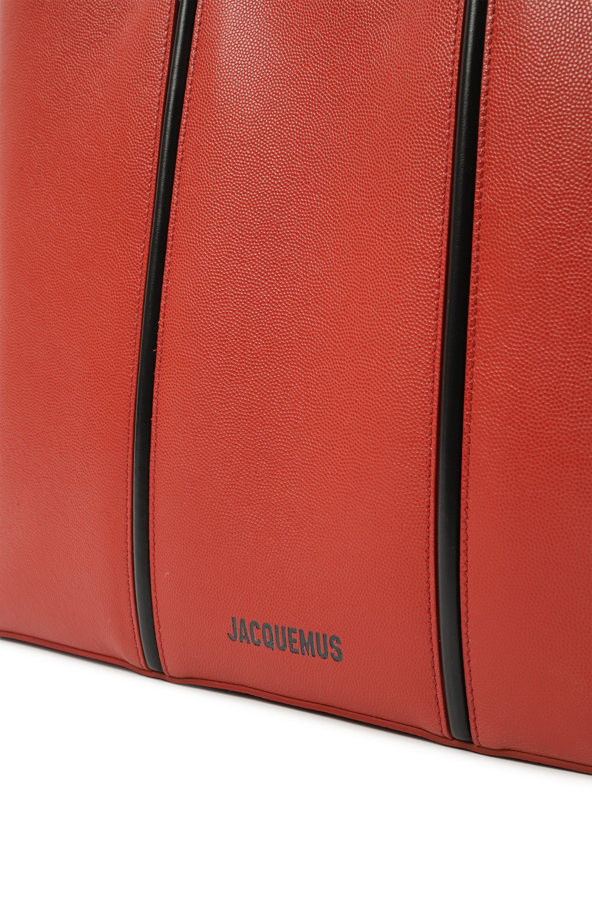 Сумка-тоут le cabas marino JACQUEMUS красного цвета по цене 156000 руб., арт. 24HBAU00426/AC03C06, фото 3 Сумка-тоут le cabas marino JACQUEMUS, арт. 24HBAU00426/AC03C06, фото 3