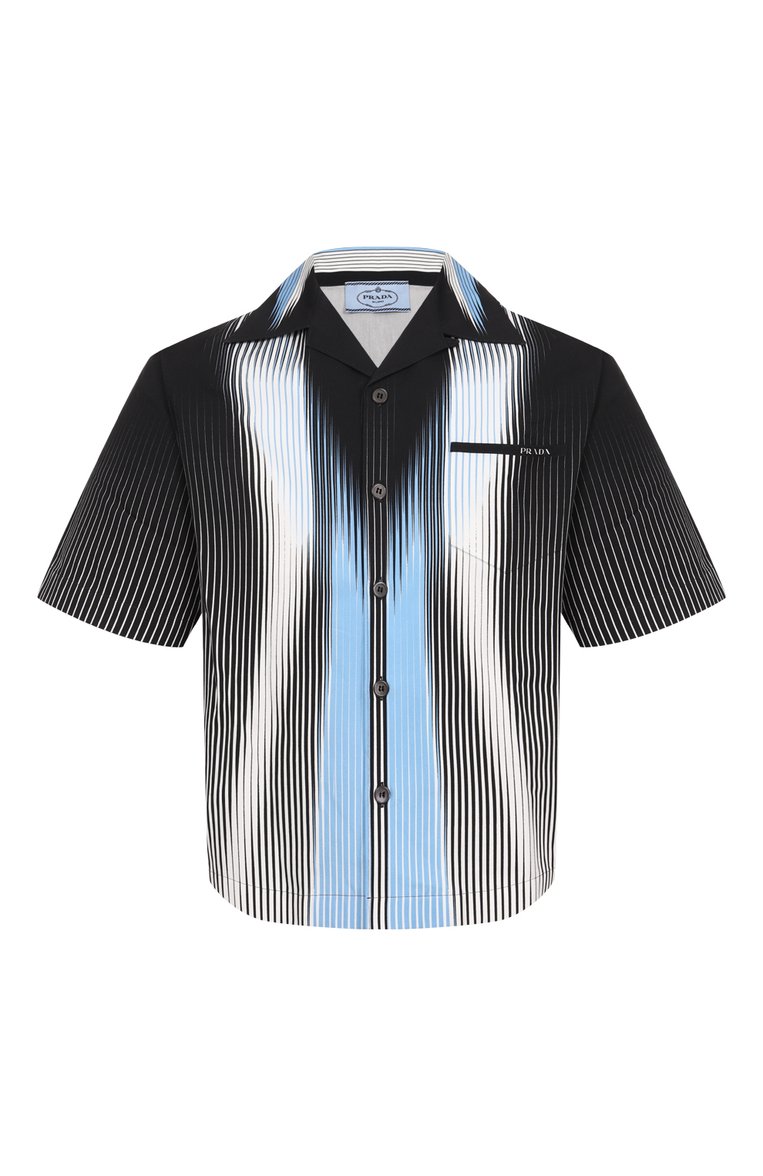 Хлопковая рубашка PRADA, арт. UCS318-1YN3-F0964, фото 1