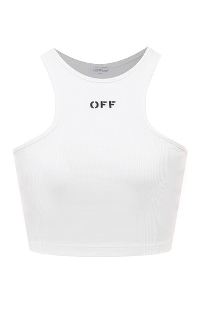 Женский хлопковый топ OFF-WHITE, арт. 0WAD086C99JER002