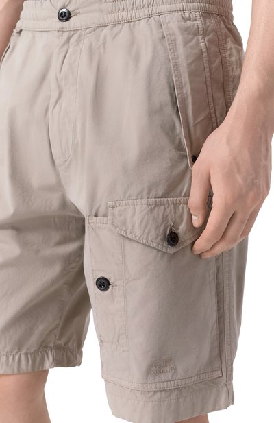 Хлопковые шорты C.P. COMPANY, арт. 18CMBE060A006475G, фото 5