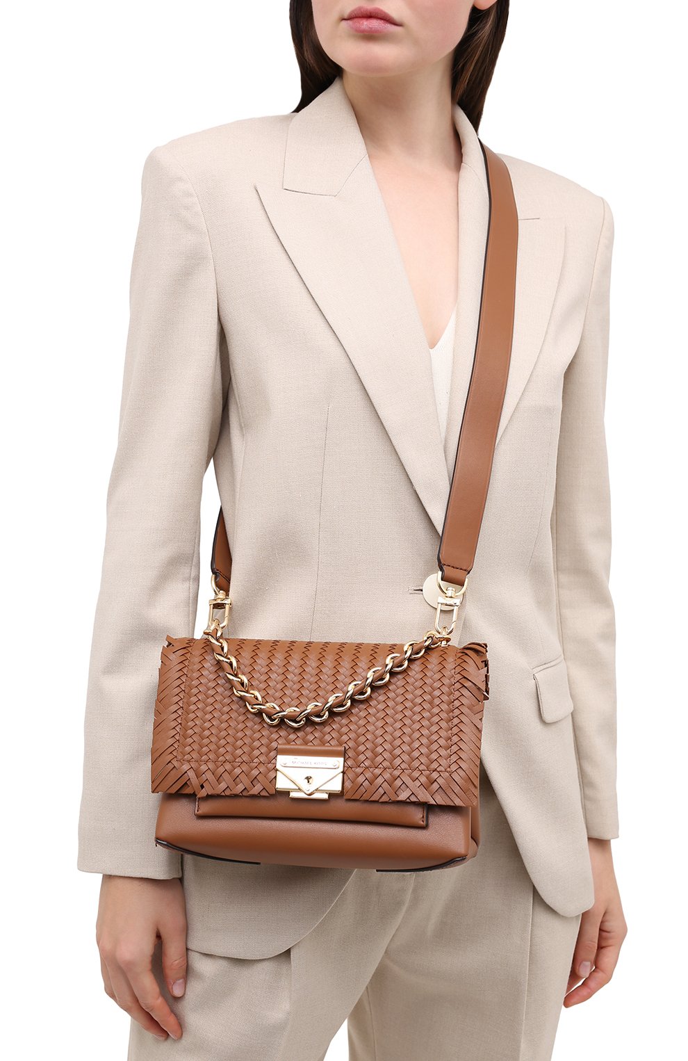 Сумка cece MICHAEL MICHAEL KORS коричневого цвета по цене 54250 руб., арт. 30T0G0EL80, фото 5 Сумка cece MICHAEL MICHAEL KORS, арт. 30T0G0EL80, фото 5