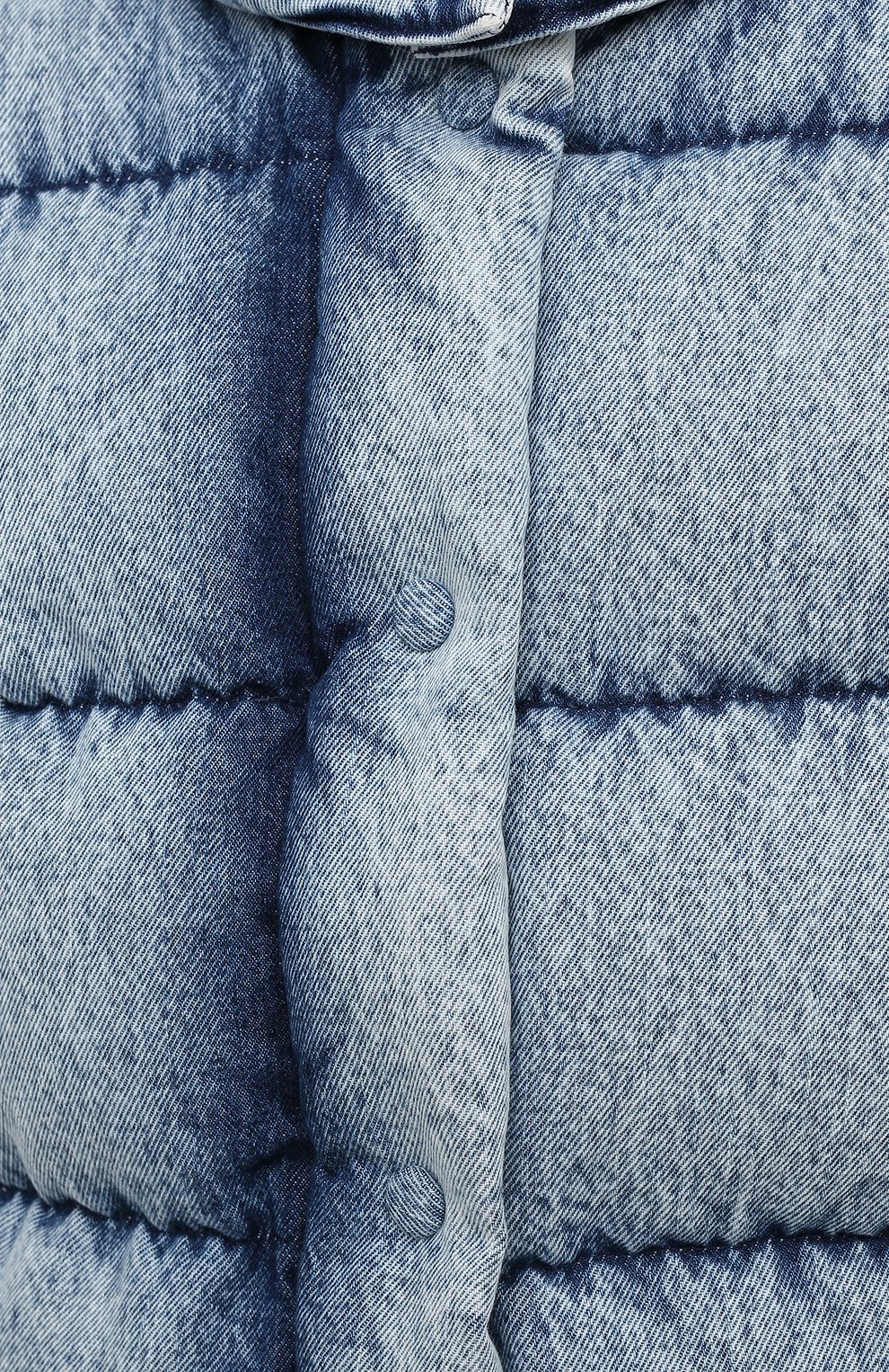 Джинсовый пуховик MIU MIU голубого цвета по цене 250000 руб., арт. ML734-1ZHR-F0013, фото 5 Джинсовый пуховик MIU MIU, арт. ML734-1ZHR-F0013, фото 5