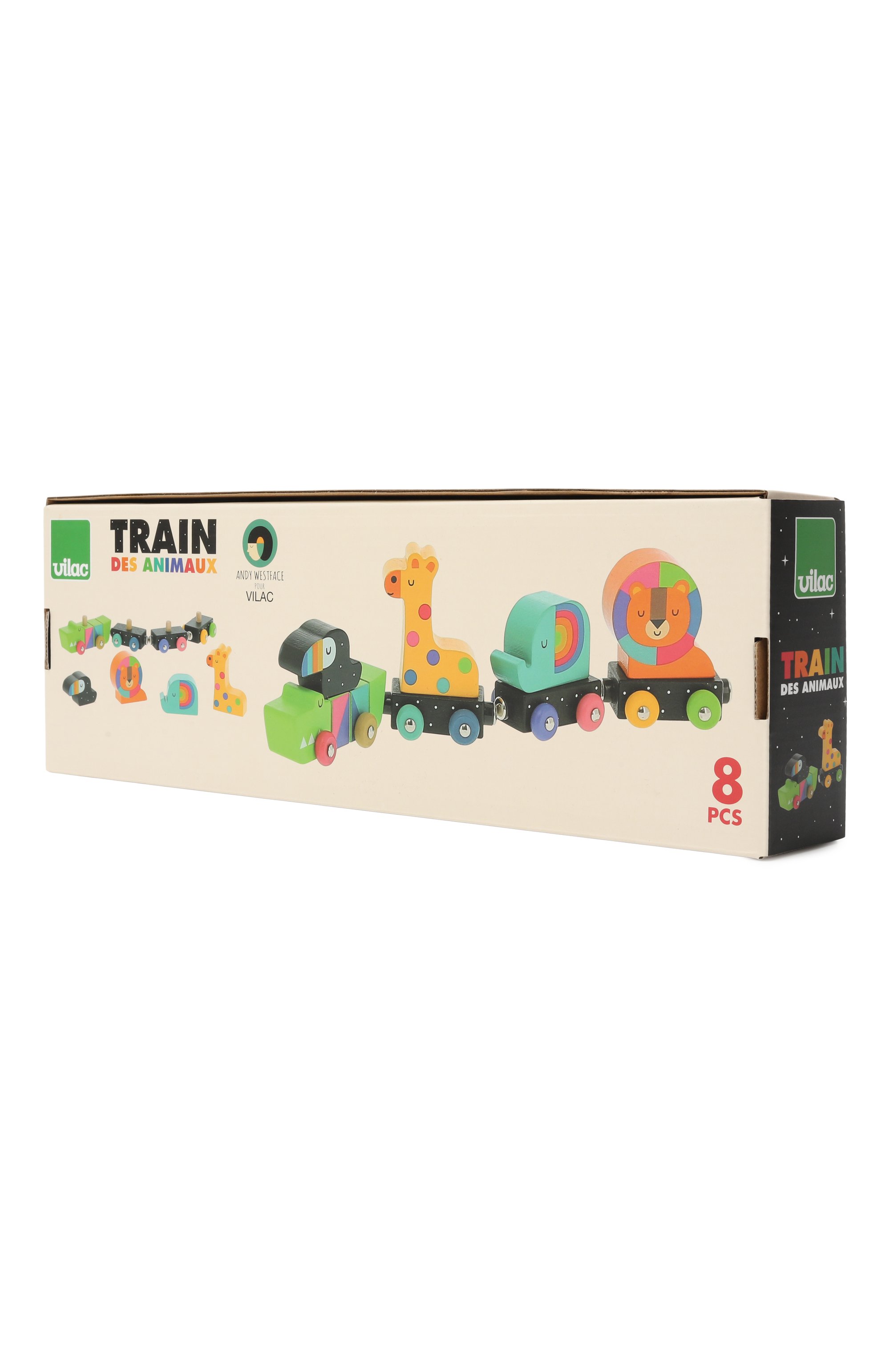 Игрушка-паровозик радуга VILAC, арт. 7415, фото 2