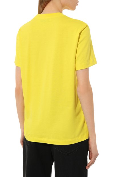 Хлопковая футболка MSGM, арт. 3442MDM500/237002, фото 4