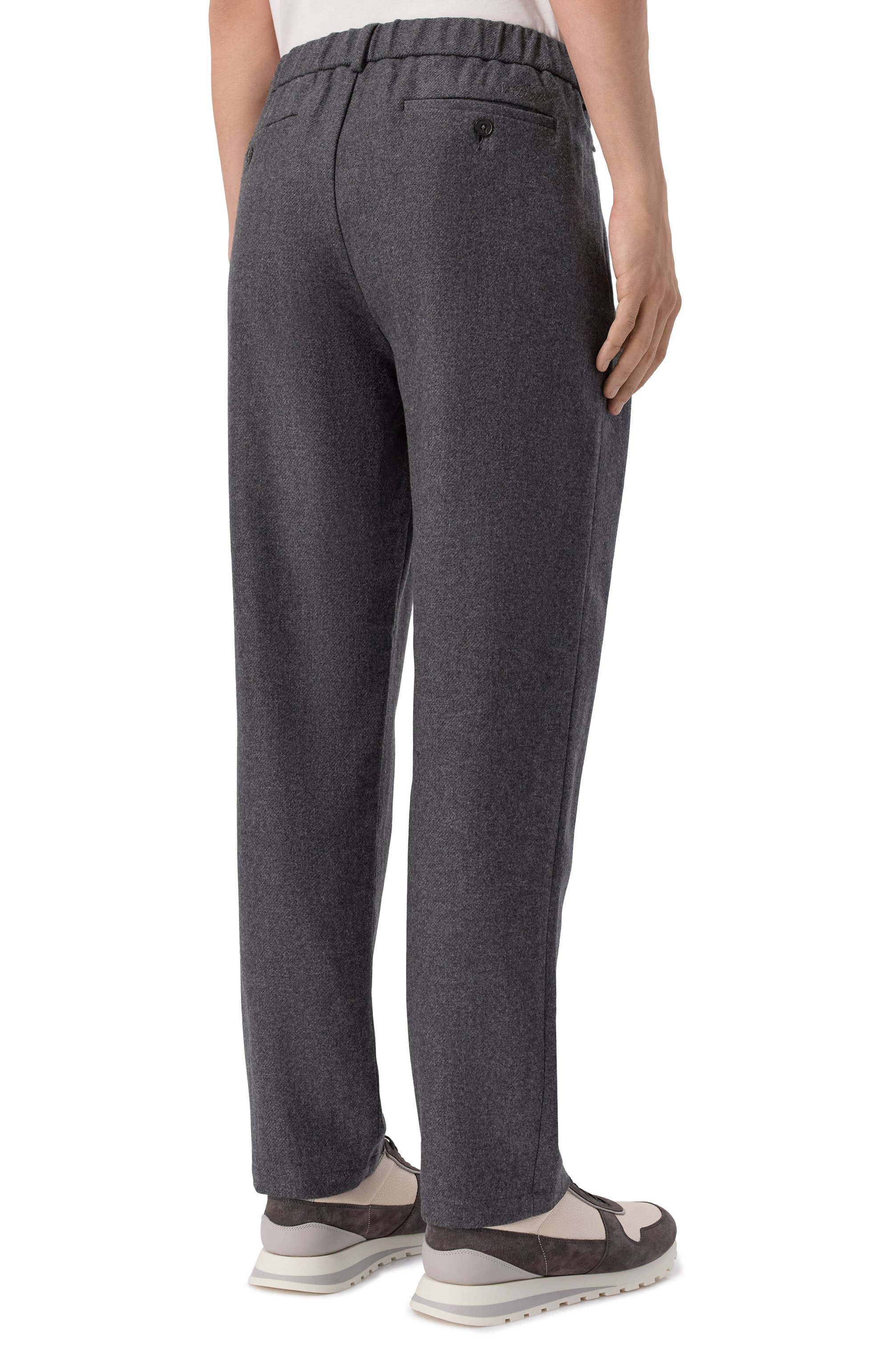 Хлопковые брюки MC2 SAINT BARTH, арт. FUJI003-00036I/FUJI P0CKET W00L, фото 4