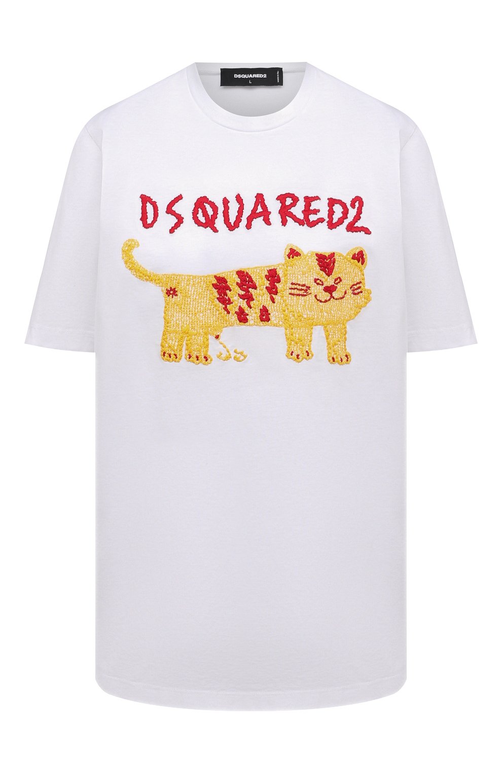 Хлопковая футболка DSQUARED2, арт. S75GD0267/S23009, фото 1