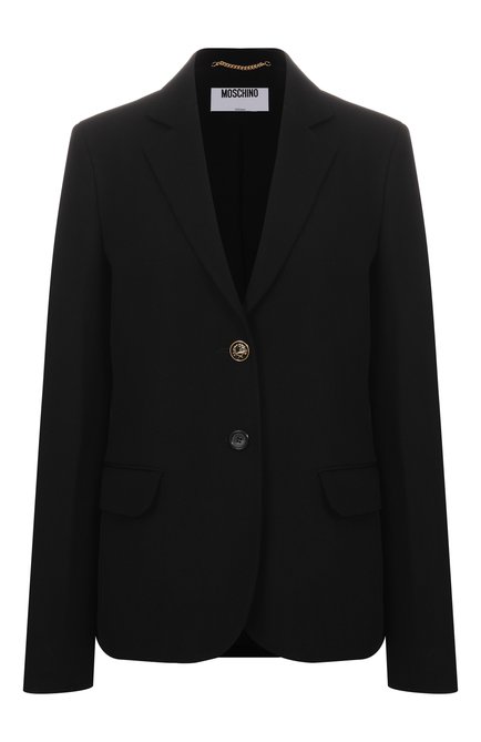 Женский жакет из шерсти и вискозы MOSCHINO, арт. A0515/5437