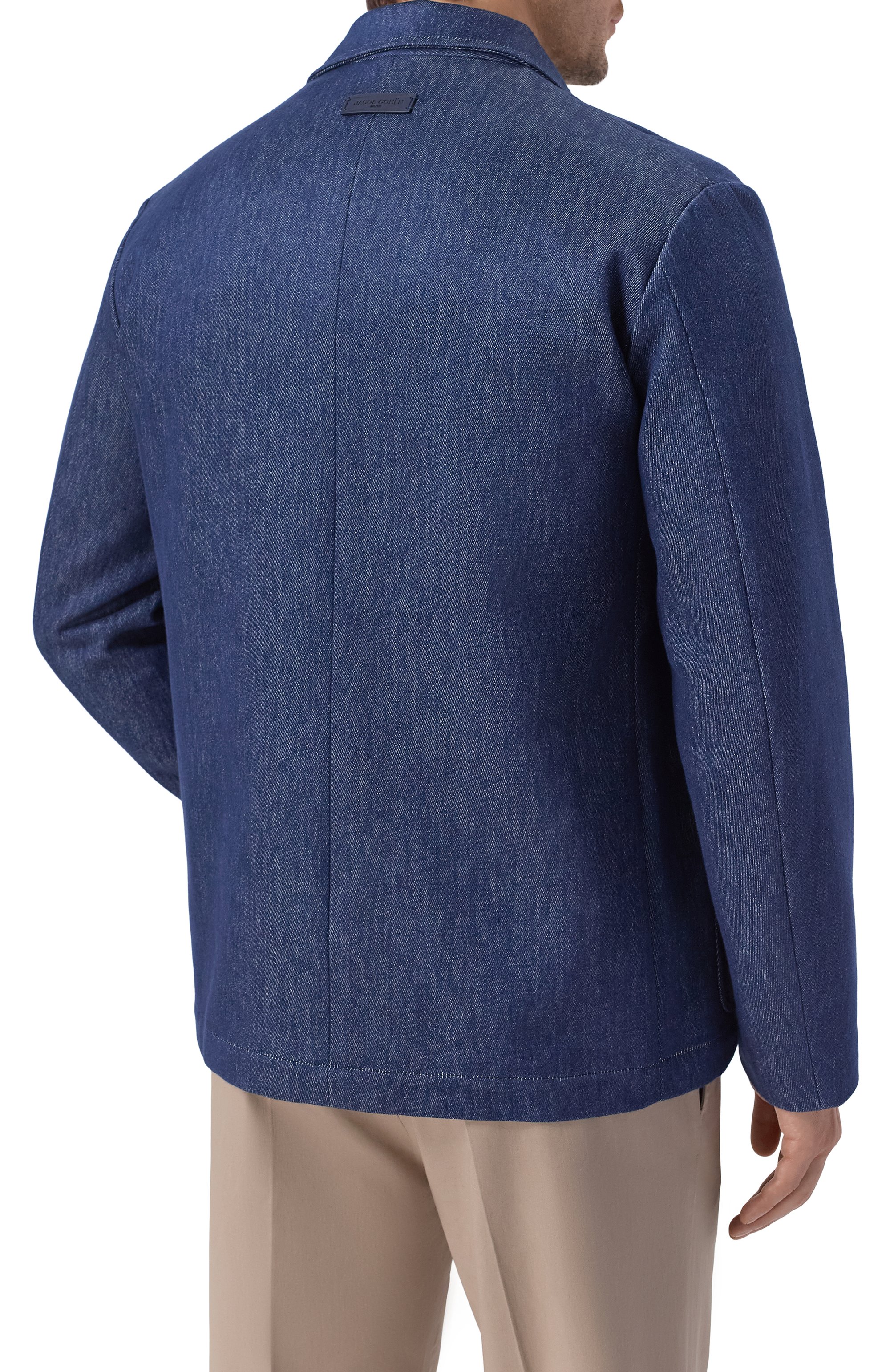 Пиджак из хлопка и льна JACOB COHEN, арт. JUM_I0011 003 T877A RW, фото 4