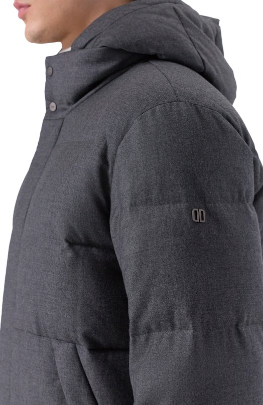 Шерстяной пуховик Duno VIRTUS/B0LZAN0 Серый  VIRTUS/B0LZAN0 Фото 5