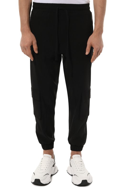 Джоггеры из вискозы Thom Krom Чёрный, фото 3