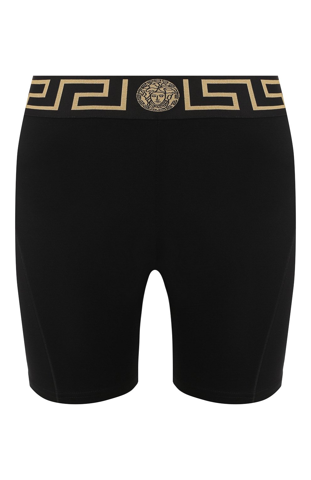Шорты VERSACE черного цвета по цене 26600 руб., арт. AGD19007/AC00360, фото 1 Шорты VERSACE, арт. AGD19007/AC00360, фото 1