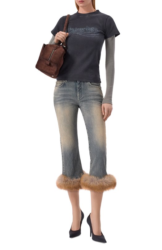 Джинсы Balenciaga 856840/TTWC6 Голубой  856840/TTWC6 Фото 2