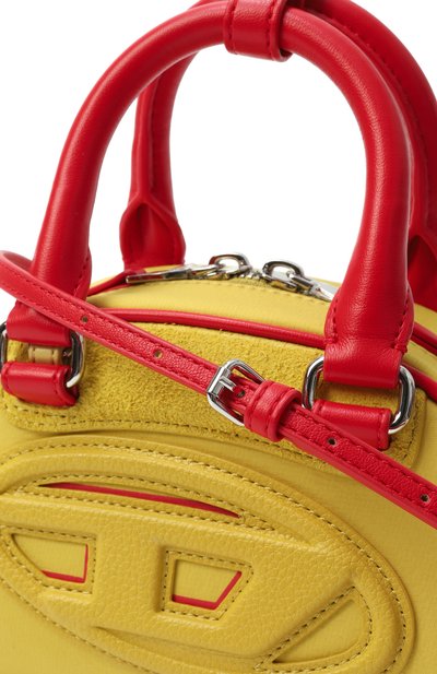 Сумка 1dr dome mini DIESEL желтого цвета по цене 42950 руб., арт. X10369/PR886, фото 3 Сумка 1dr dome mini DIESEL, арт. X10369/PR886, фото 3