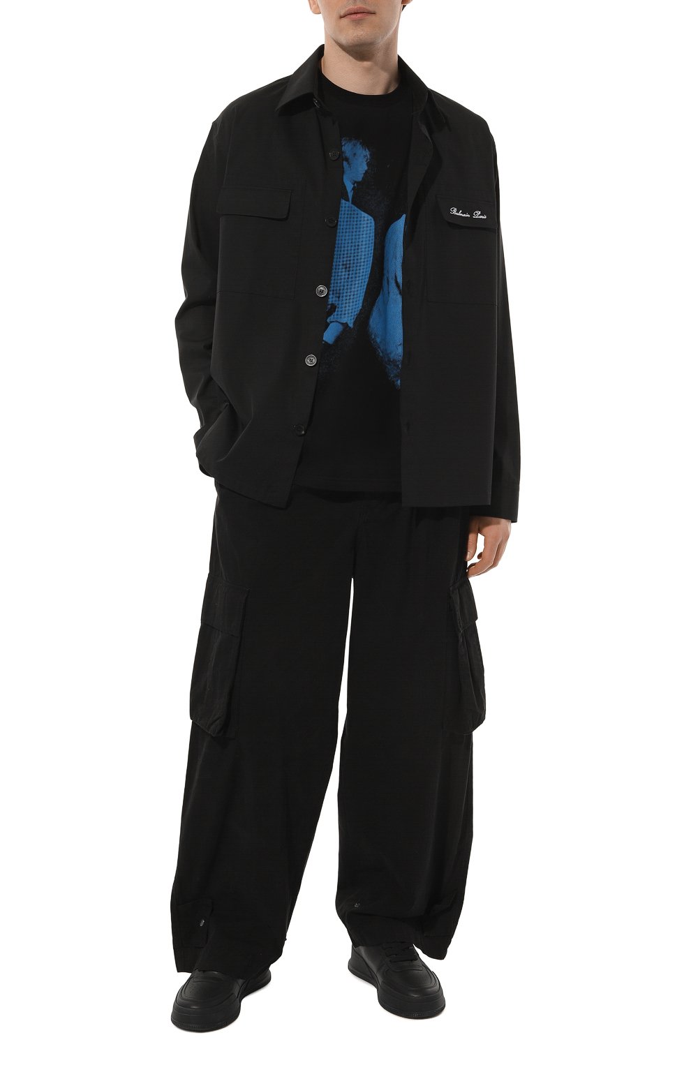 Хлопковая футболка BURBERRY, арт. 8071179, фото 2