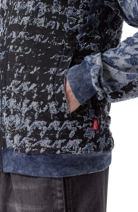 Толстовка Diesel A21086/0PGBE Синий  A21086/0PGBE Фото 5