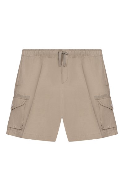 Шорты изо льна и хлопка BRUNELLO CUCINELLI, арт. BH255P909A