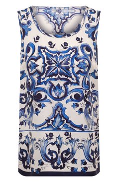 Шелковый топ DOLCE & GABBANA, арт. F72Y3T/HI1B9, фото 1