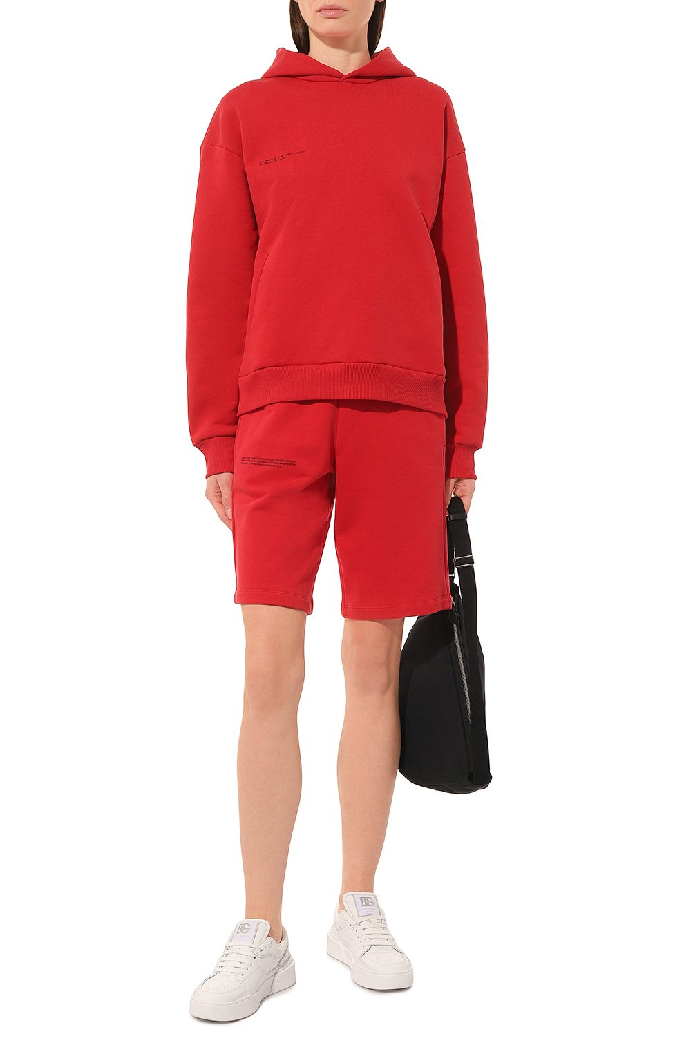 Хлопковые шорты PANGAIA, арт. ORGANIC COTTON LONG SHORT WITH PPRMINT, фото 2