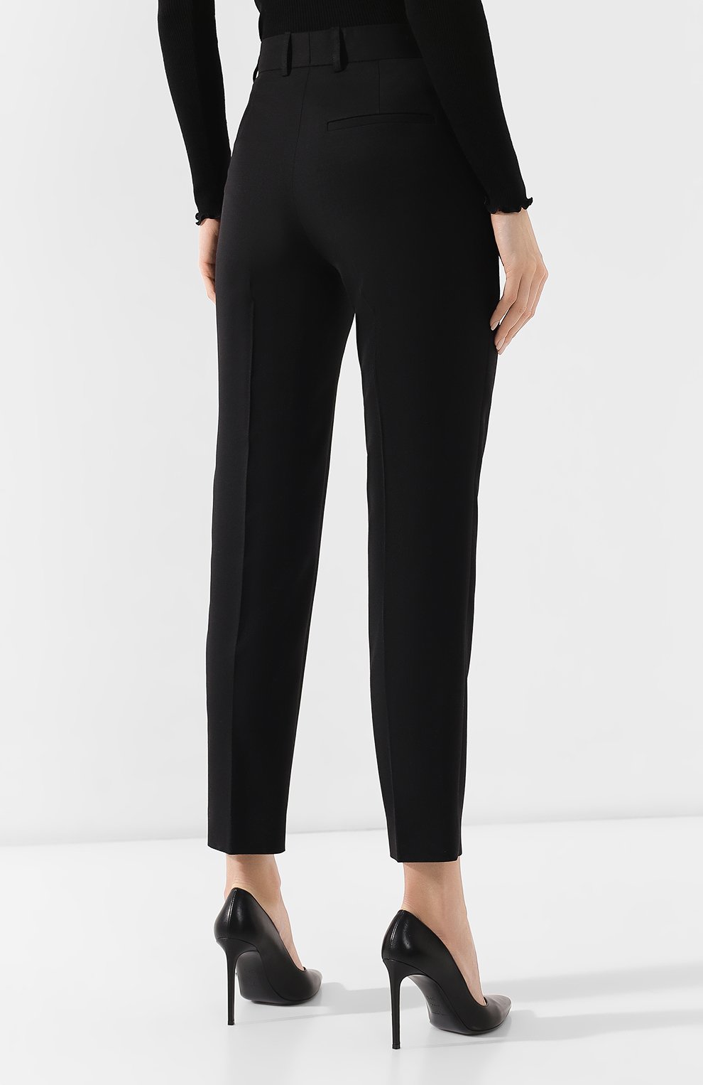 Шерстяные брюки BALENCIAGA, арт. 556169/TDT06, фото 4
