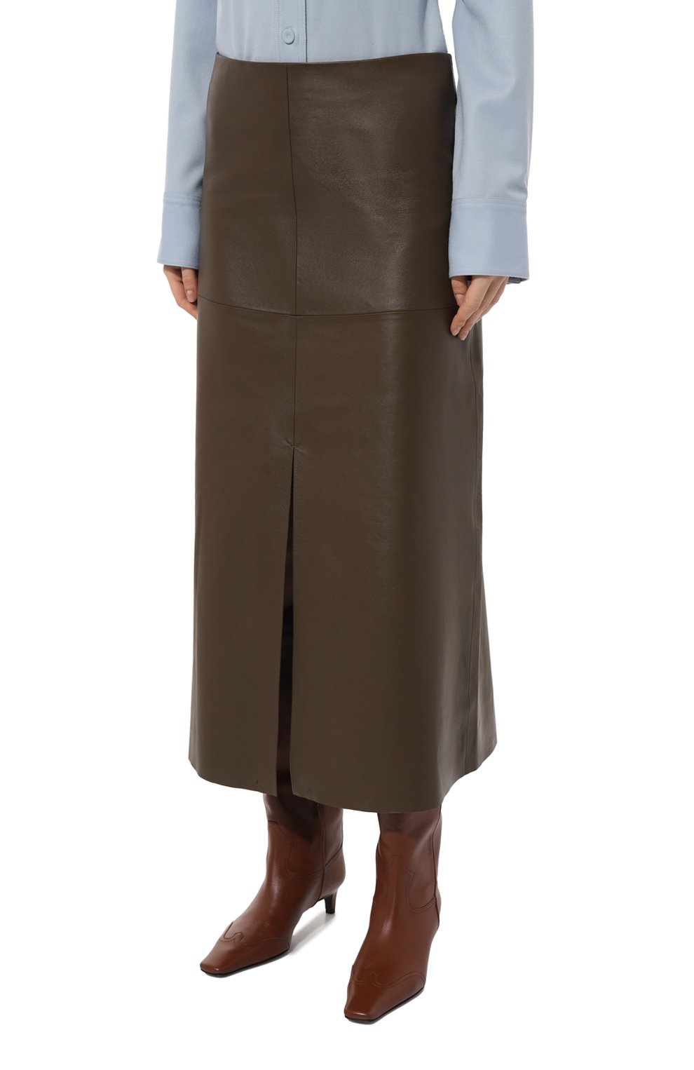 Кожаная юбка COLOR TEMPERATURE, арт. К-10/528, фото 3
