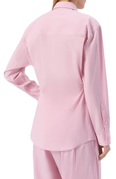 Хлопковая рубашка DARKPARK, арт. WSH04 FAC134/ANNE-LIGHT C0TT0N P0PELINE TAIL0RED S, фото 4