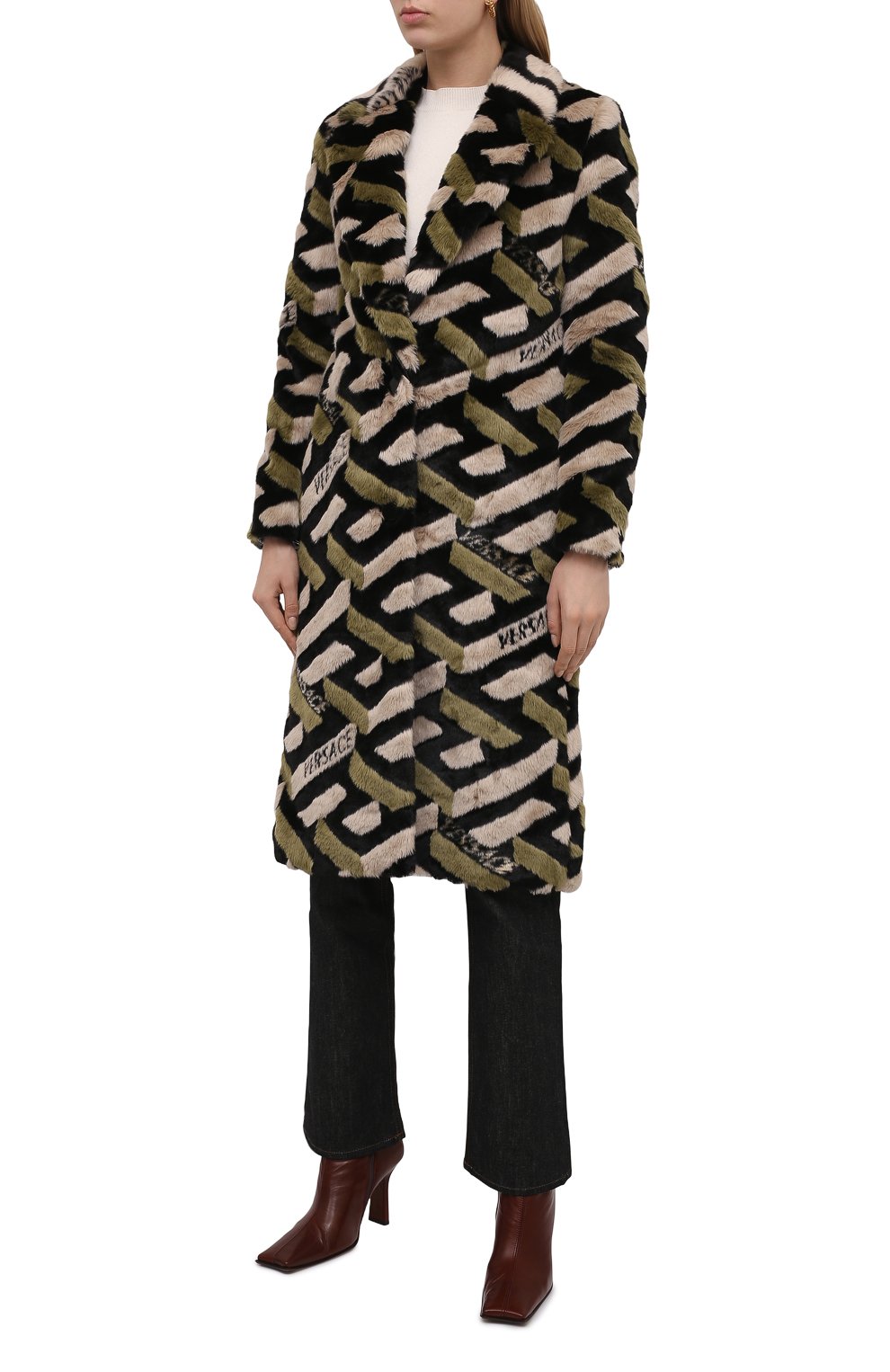 Шуба из экомеха VERSACE, арт. 1002134/1A01778, фото 3