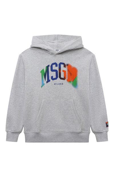 Хлопковое худи MSGM KIDS, арт. F3MSJBHS109, фото 1