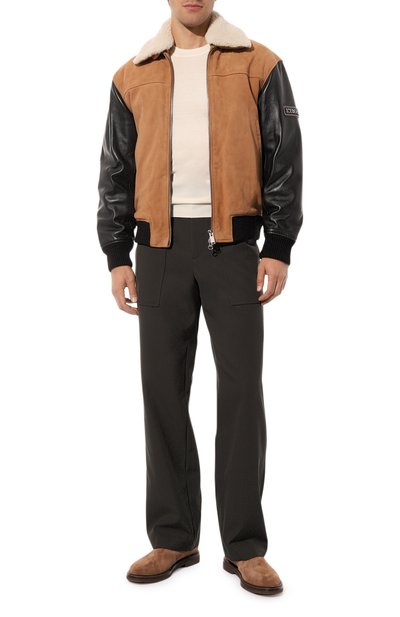 Шелковый джемпер BOSS CAMEL, арт. 50497444, фото 2