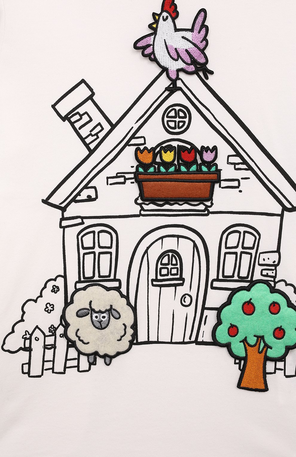 Хлопковая футболка STELLA MCCARTNEY, арт. TV8A51, фото 3