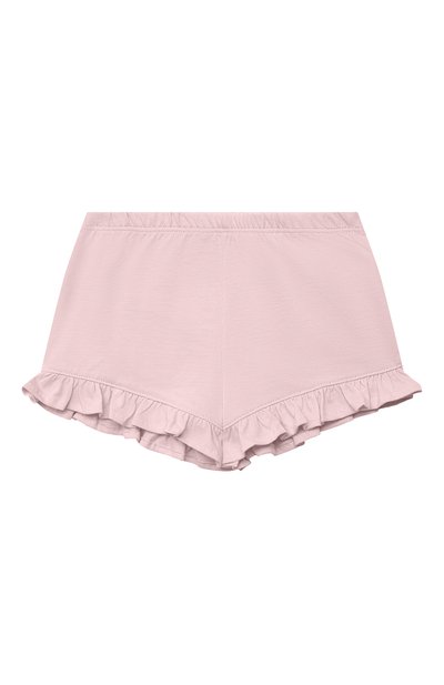 Комплект из футболки и шорт IL GUFO розового цвета по цене 8995 руб., арт. P21DP358M0014/24M, фото 4 Комплект из футболки и шорт IL GUFO, арт. P21DP358M0014/24M, фото 4