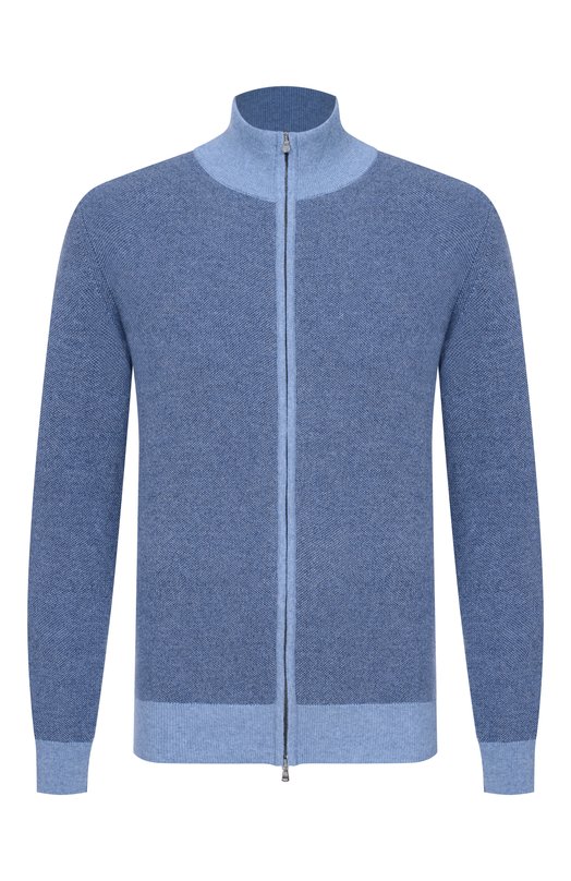 Кардиган из шерсти и кашемира Andrea Campagna M5625-9416 Голубой M5625-9416