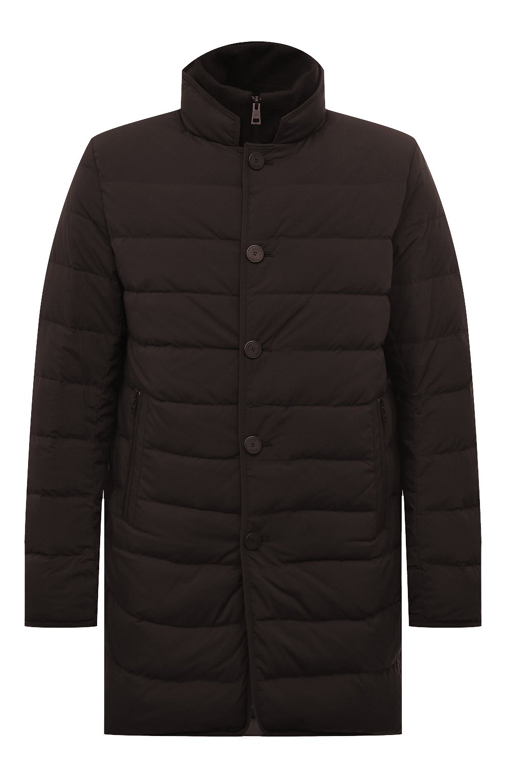 Пуховая куртка DUNO коричневого цвета по цене 73700 руб., арт. L0FT/LIC0SA, фото 1 Пуховая куртка DUNO, арт. L0FT/LIC0SA, фото 1