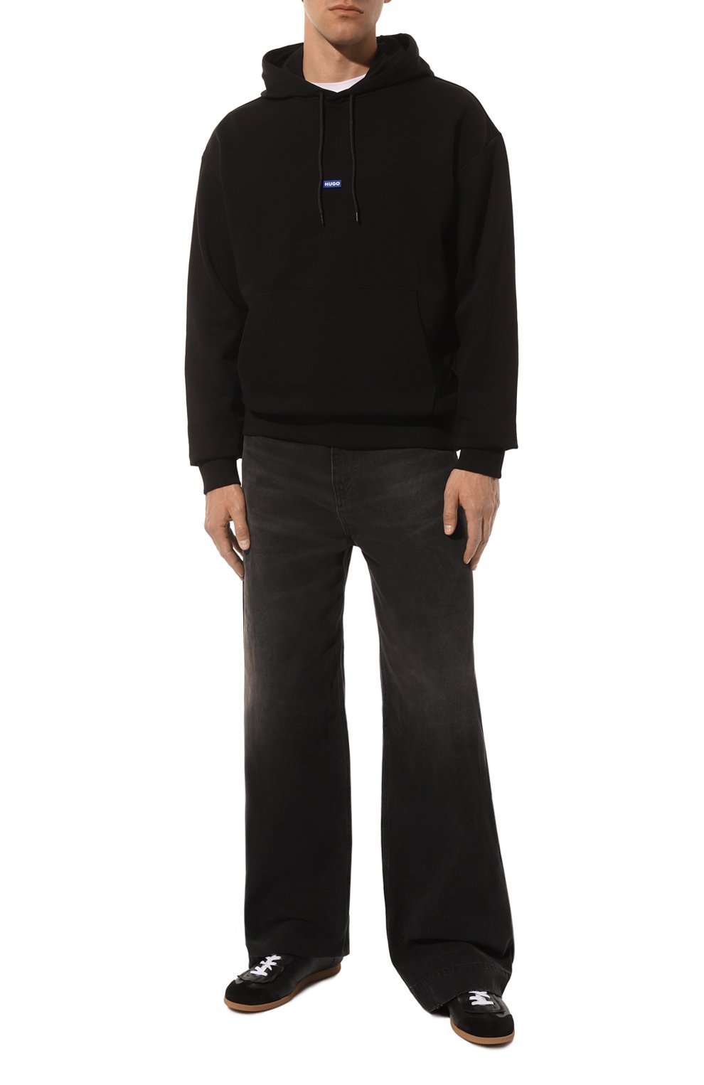 Хлопковое худи HUGO BLUE, арт. 50522374, фото 2