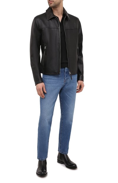 Кожаная куртка BOSS, арт. 50440842, фото 2