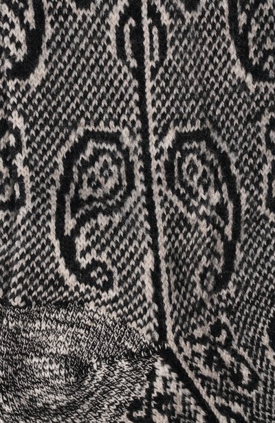 Шерстяные носки DRIES VAN NOTEN черно-белого цвета по цене 20850 руб., арт. 131901/4750, фото 2 Шерстяные носки DRIES VAN NOTEN, арт. 131901/4750, фото 2